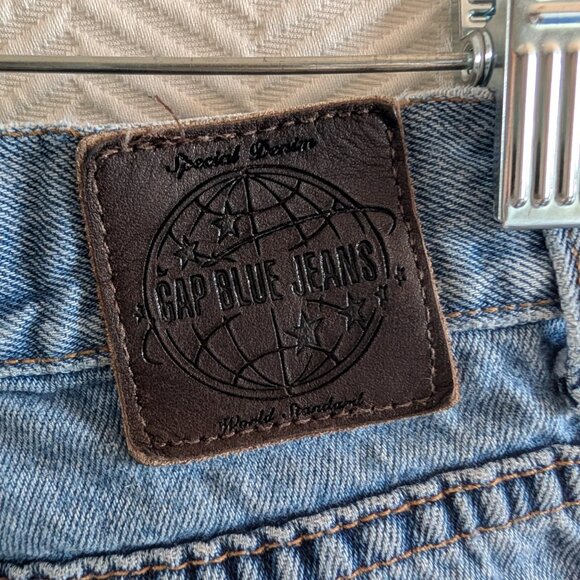 GAP 90’s Boot Cut Ankle Length Blue Jeans Size 4 Vintage Denim - Picture 6 of 7
